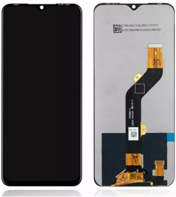 Lcd Display Combo Folder for Infinix Hot 10 Play X688C, X688B Black - image 1