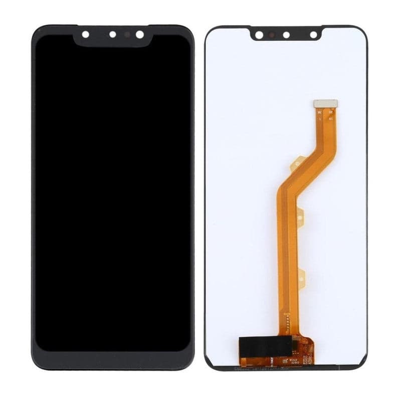 Lcd Display Combo Folder for Infinix Hot 7 Pro X625 Black - image 1