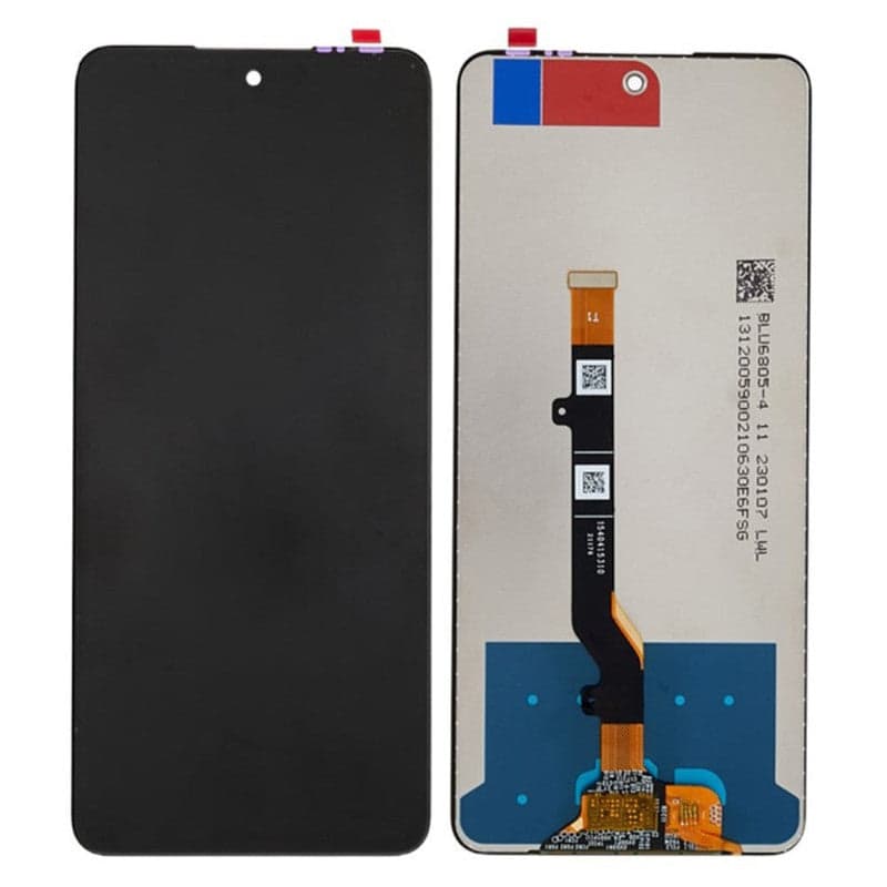 LCD Display Combo Folder for Infinix Note 30 5G X6711 Black - image 1