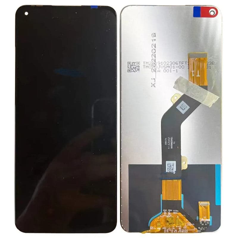 Lcd Display Combo Folder for Infinix Note 7 X690 Black - image 1