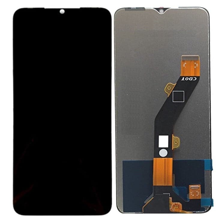 Lcd Display Combo Folder for Infinix Smart 7 X6515 Black - image 1