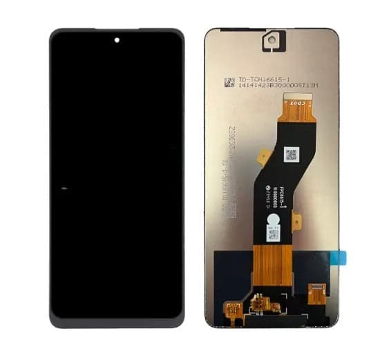 Lcd Display Combo Folder for Infinix Smart 8 X6525 Black - image 1