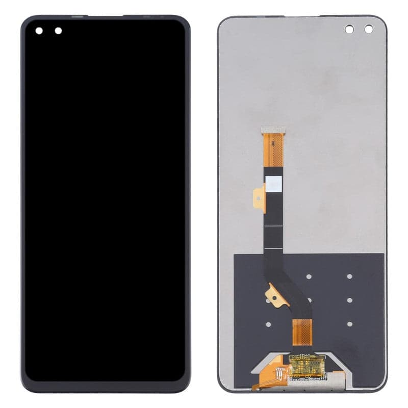 Lcd Display Combo Folder for Infinix Zero 8i X683 Black - image 1