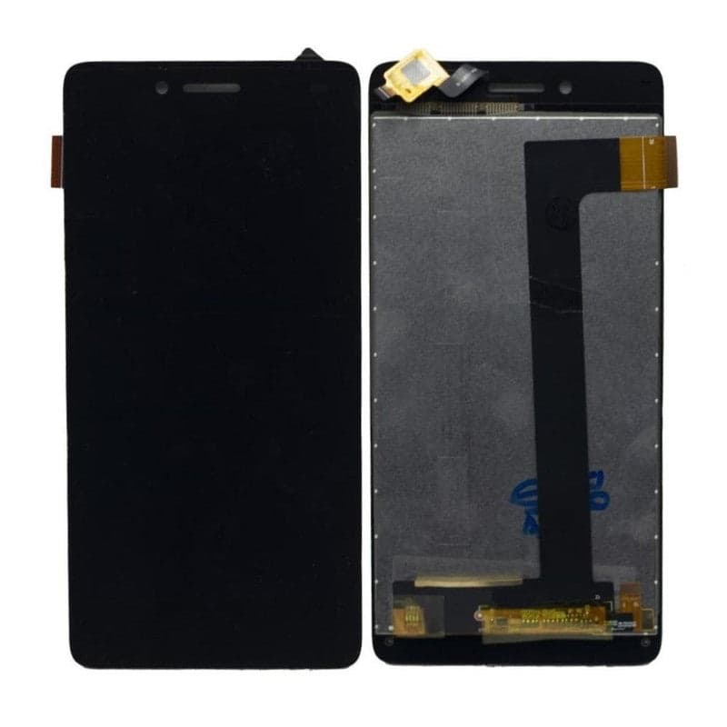 Lcd Display Folder Combo for INTEX FREEDOM Black - image 1