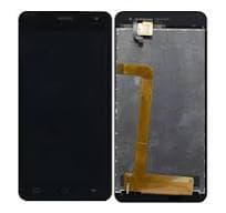 Lcd Display Folder Combo for INTEX IMO318ND Black - image 1