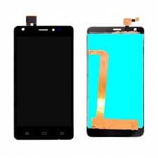 Lcd Display Folder Combo for INTEX LIFE 2 Black - image 1