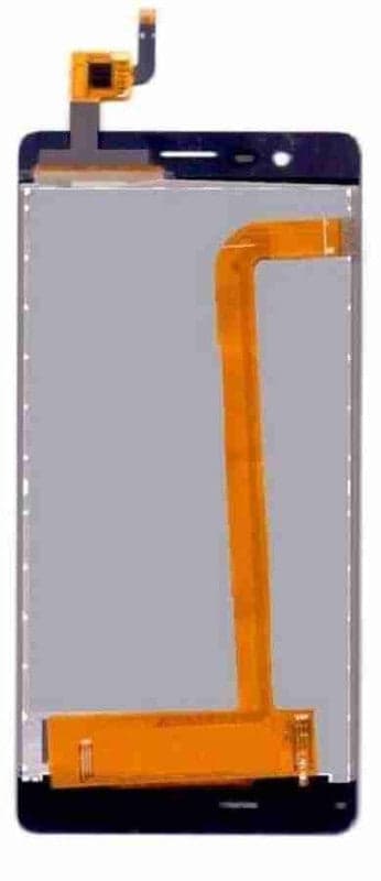 Lcd Display Folder Combo for INTEX LIONS 2 Black - image 1