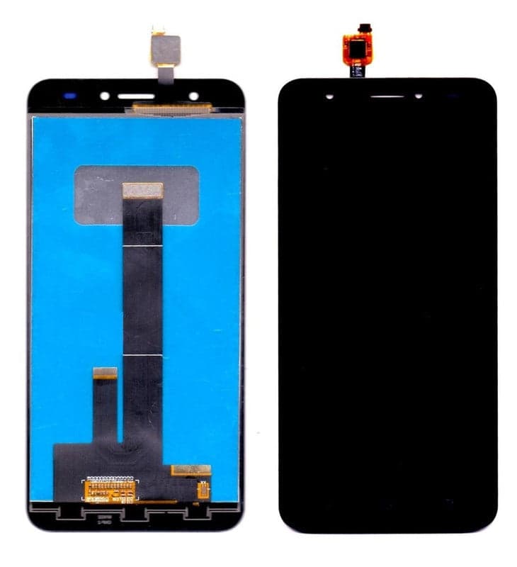 Lcd Display Folder Combo for INTEX LIONS T1 Black - image 1