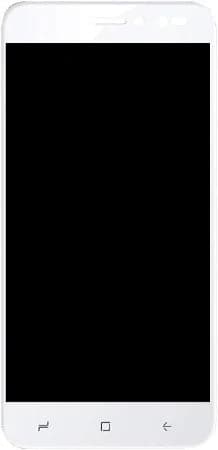 Lcd Display Folder Combo for INTEX STAARI 10 white - image 1