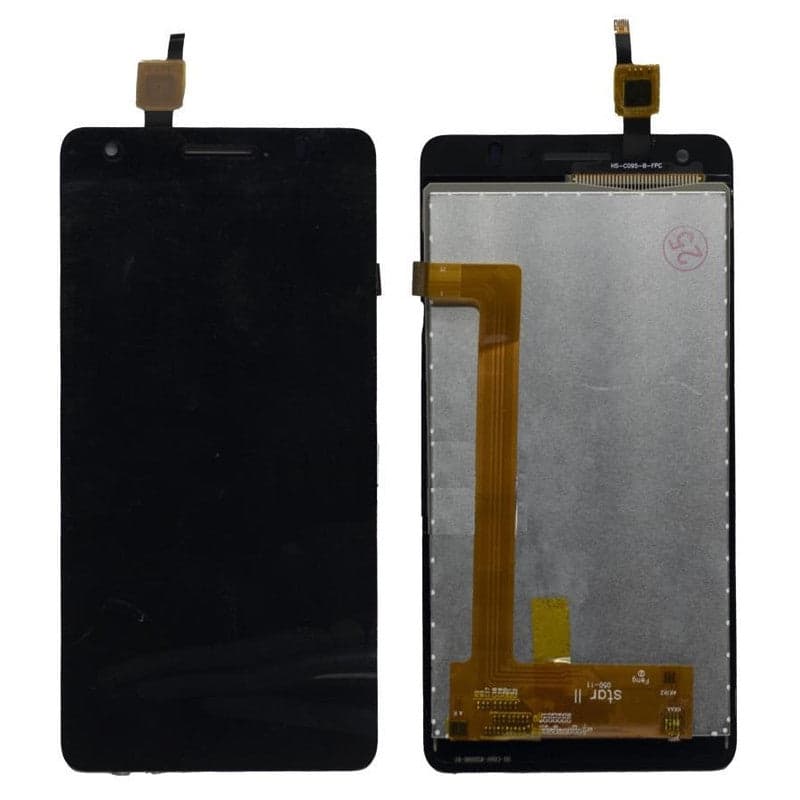 Lcd Display Folder Combo for INTEX STAR 2 Black - image 1