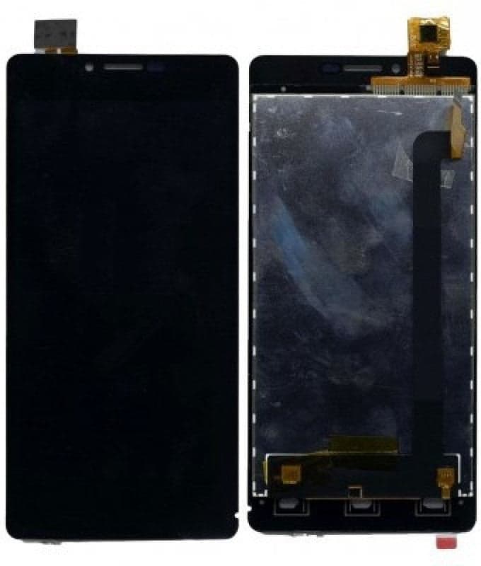 Lcd Display Folder Combo for INTEX STAR HD Black - image 1