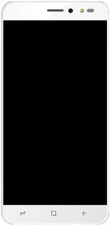 Lcd Display Folder Combo for INTEX UDAY white - image 1