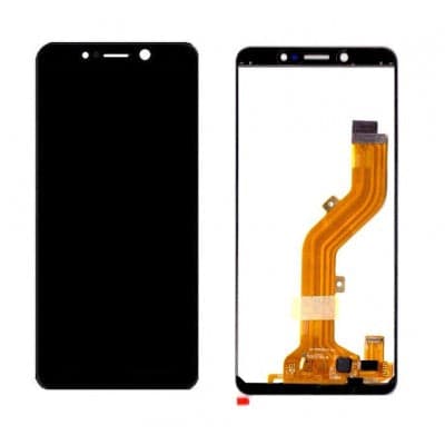 LCD Display Folder Combo for Itel A44 Black - image 1