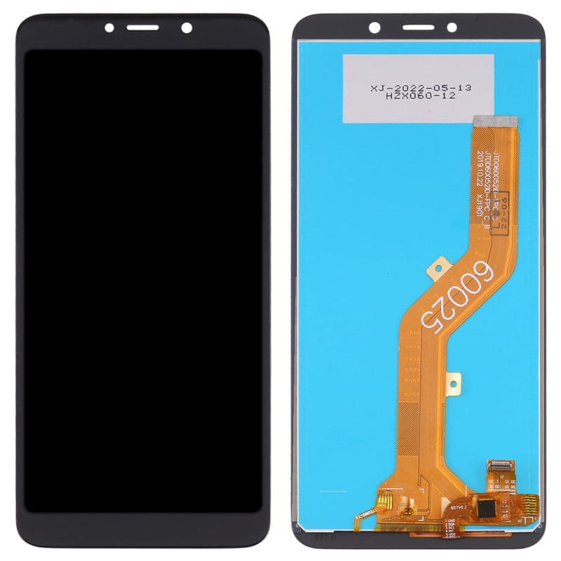 LCD Display Folder Combo for Itel A56 Black - image 1