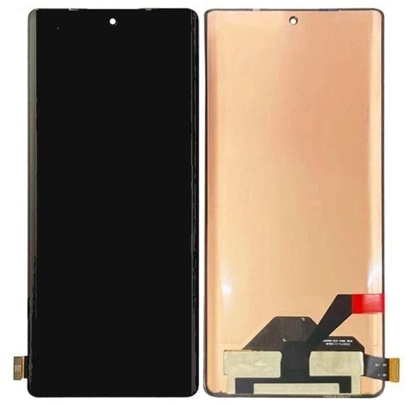 Lcd Display Folder Combo for Itel S23 Plus Black - image 1