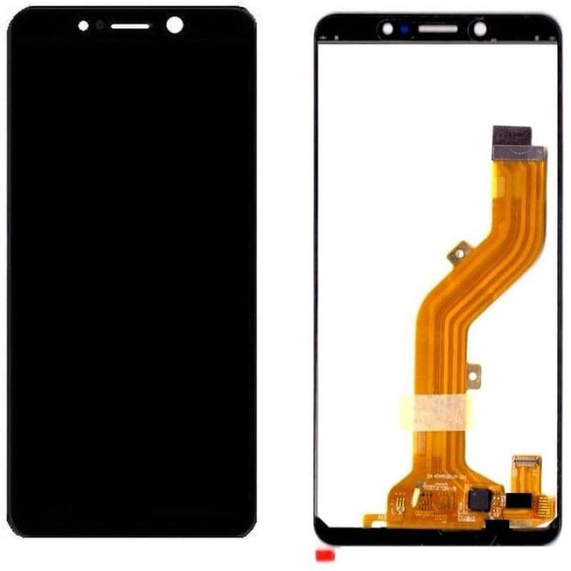 Lcd Display Folder Combo for ITELL A44 Black - image 1