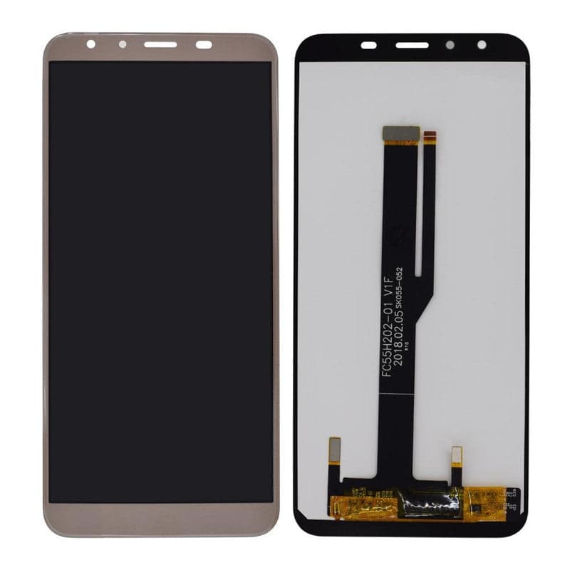 Lcd Display Folder Combo for IVOOMI i2 lite Black - image 1