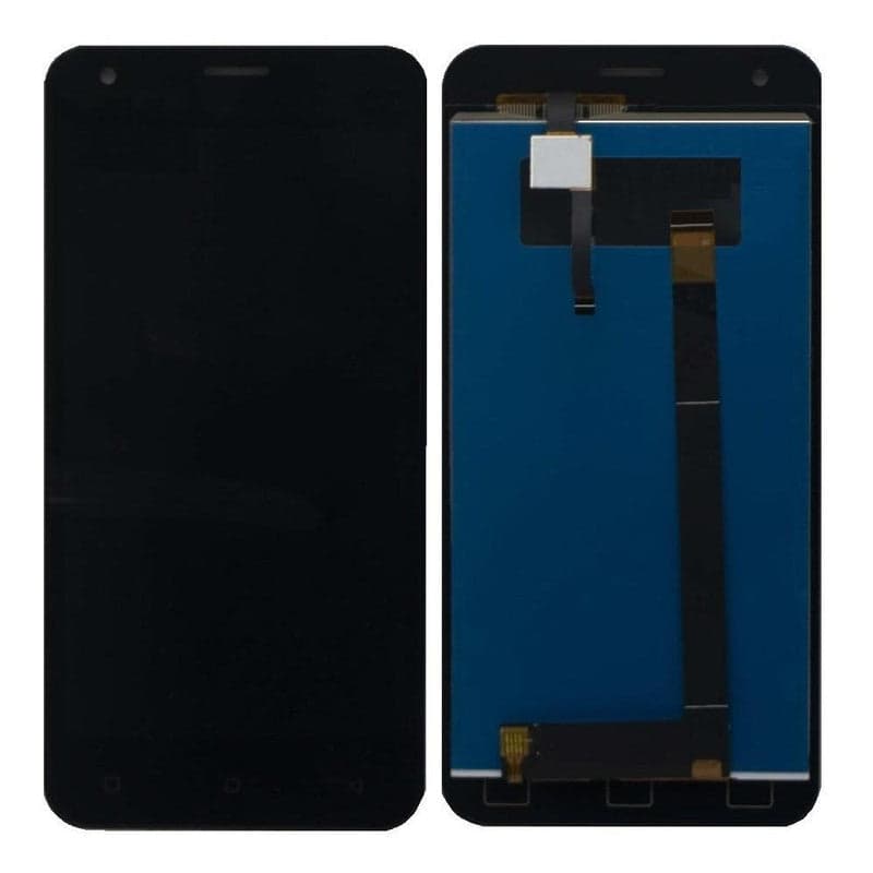 Lcd Display Folder Combo for IVOOMI me 5 Black - image 1