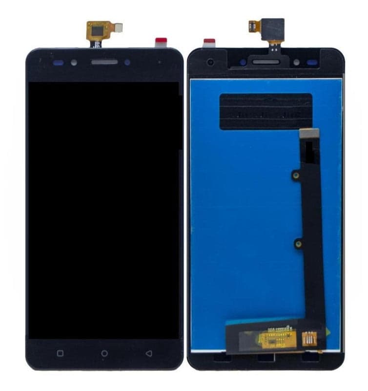 Lcd Display Folder Combo for LAVA A3 mini Blue - image 1