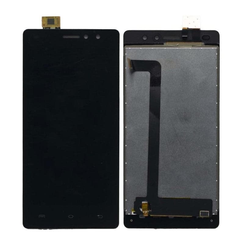 Lcd Display Folder Combo for LAVA A72 Blue - image 1