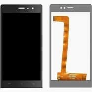 Lcd Display Folder Combo for LAVA A97 IPS black - image 1