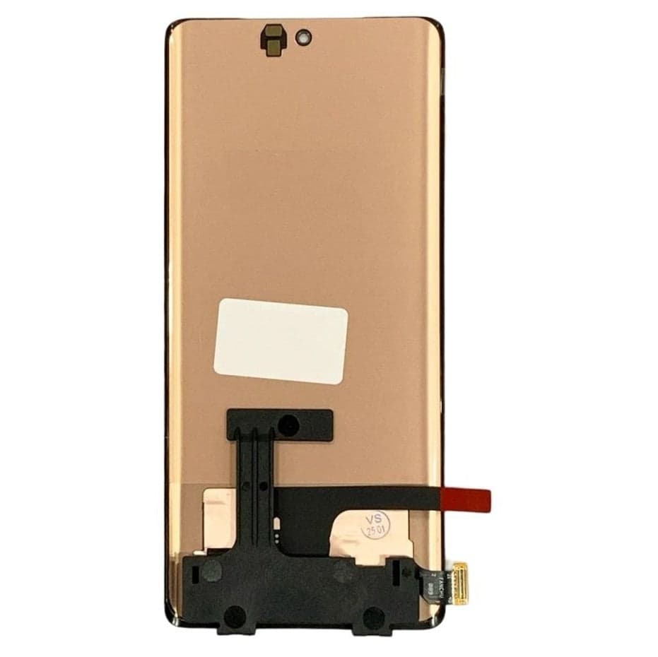 Lcd Display Folder Combo for Lava Agni 2 5G Black - image 1