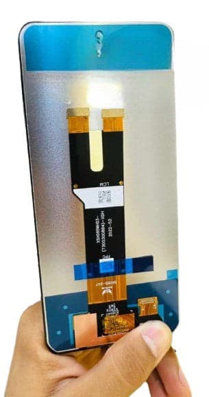 Lcd Display Folder Combo for Lava Blaze 2 (ZX409) Black - image 1