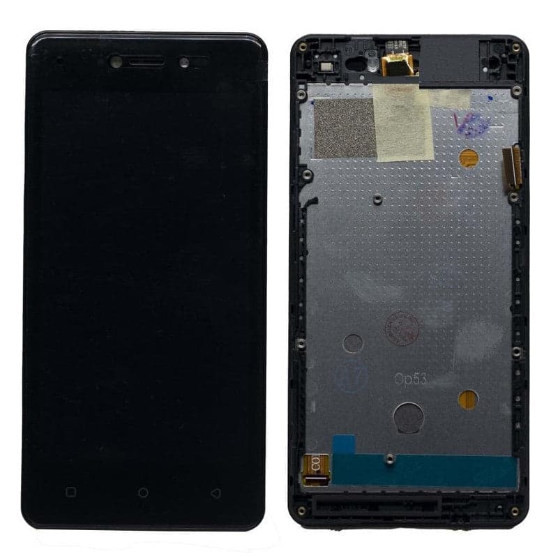 Lcd Display Folder Combo for LAVA Z50 Black - image 1