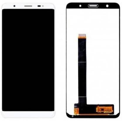 LCD Display Folder Combo for Lava Z81 White - image 1