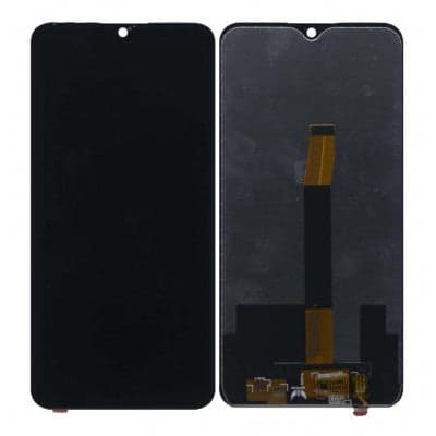 LCD Display Folder Combo for Lava Z93 Black - image 1