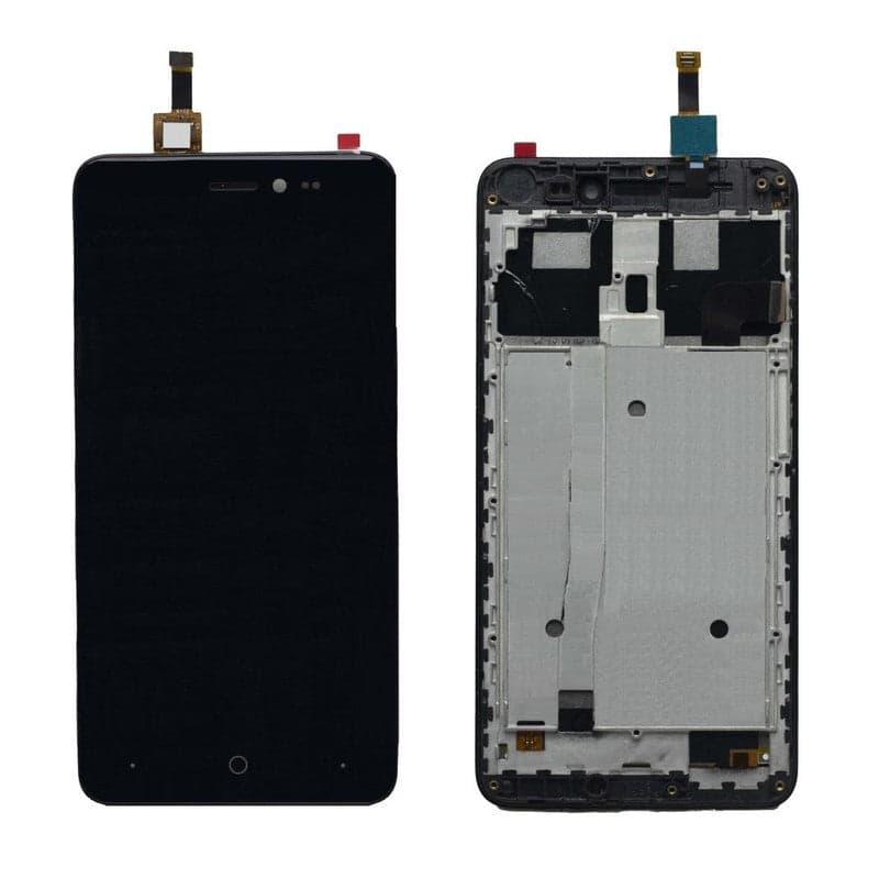 Lcd Display Folder Combo for LEPHONE W15 Black - image 1
