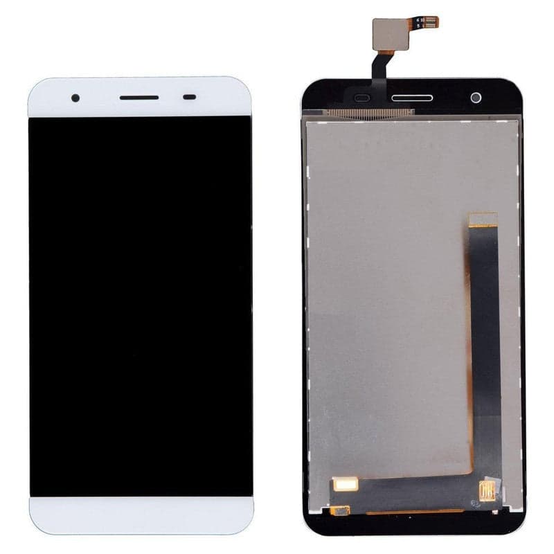 Lcd Display Folder Combo for LYF WATER 11 white - image 1