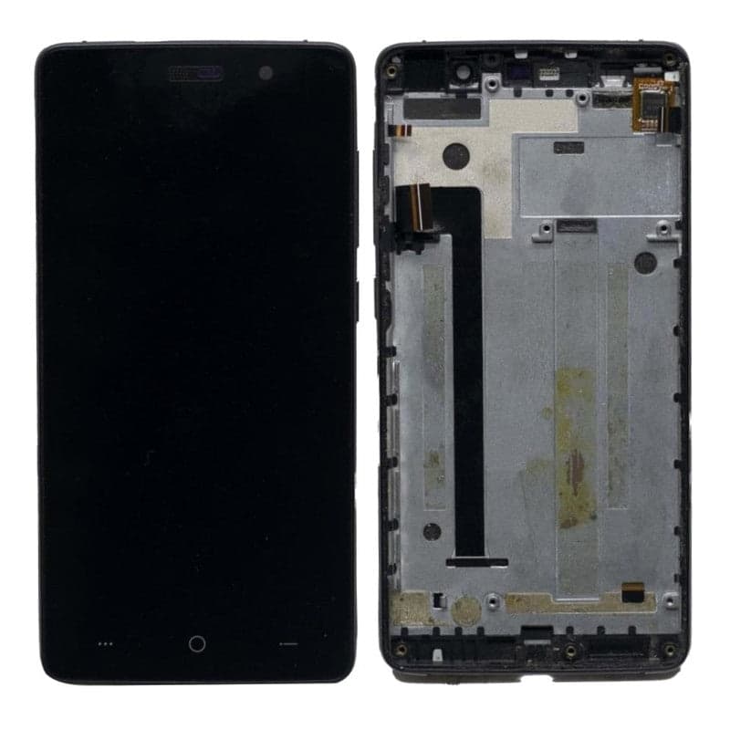 Lcd Display Folder Combo for LYF WATER 4 Black - image 1