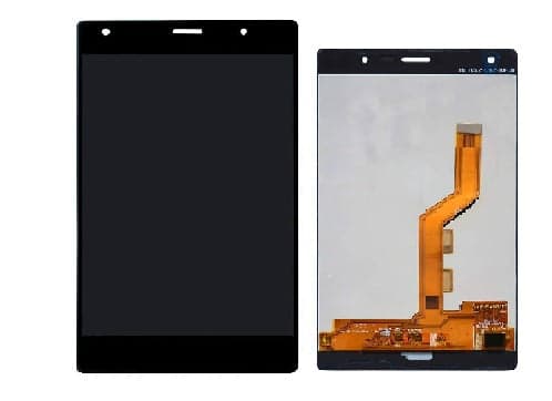 Lcd Display Folder Combo for LYF WATER F1S Black - image 1