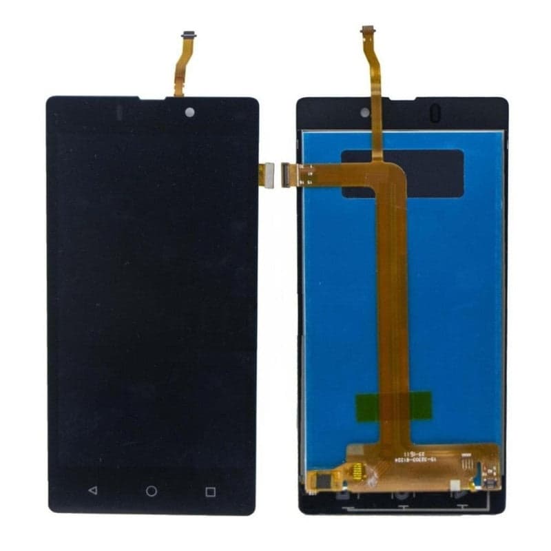 Lcd Display Folder Combo for LYF WIND 7 Black - image 1