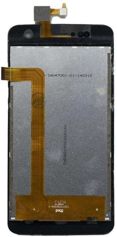 Lcd Display Folder Combo for MICROMAX A106 Black - image 1