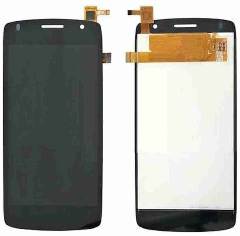 Lcd Display Folder Combo for MICROMAX A114 R Black - image 1