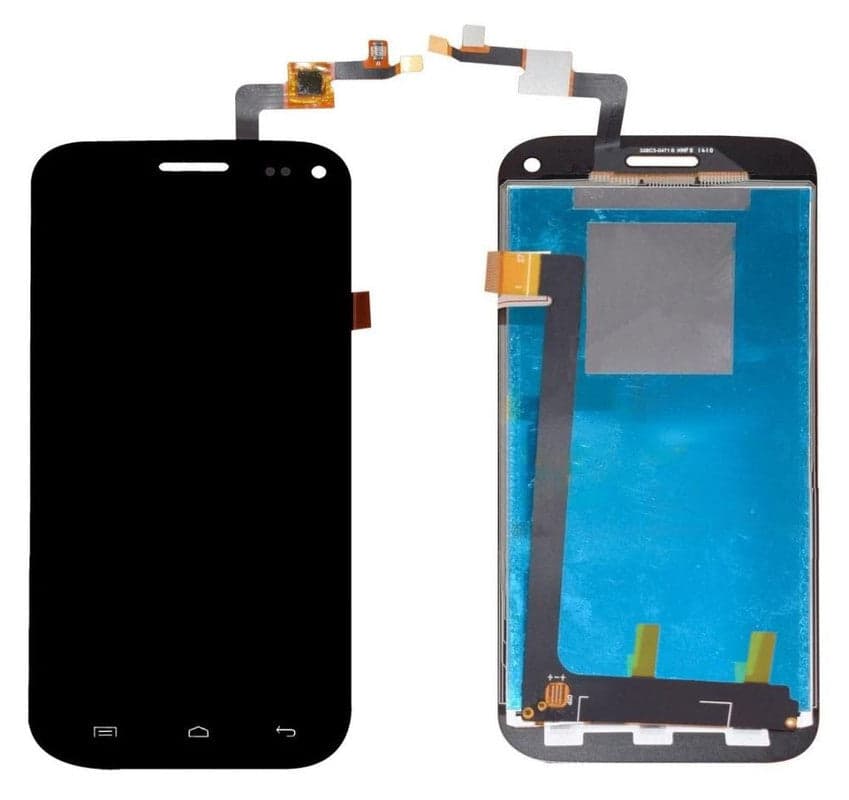 Lcd Display Folder Combo for MICROMAX A200 Black - image 1
