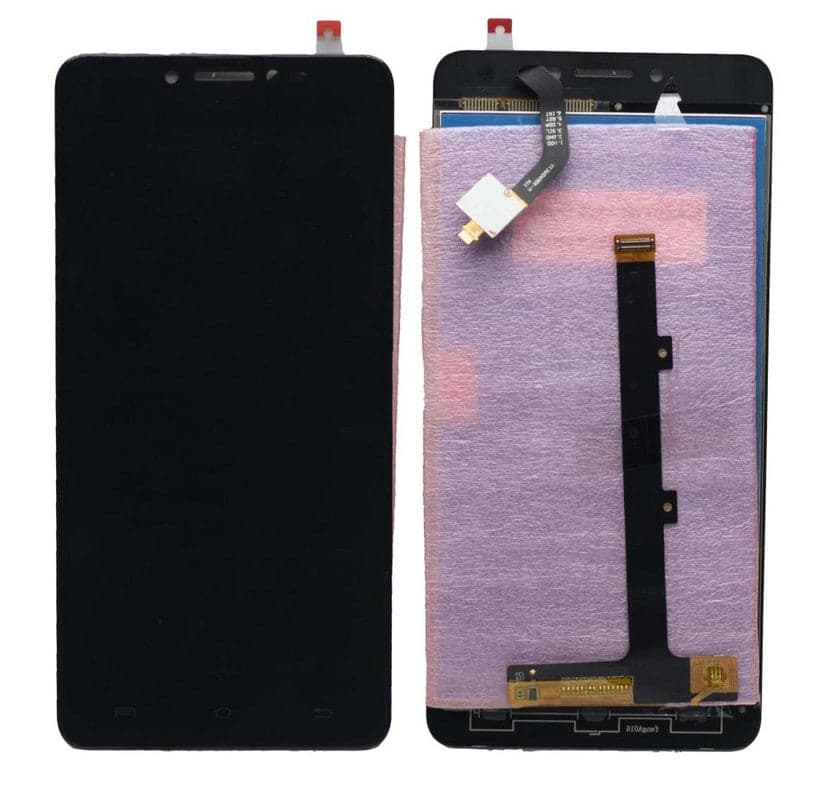 Lcd Display Folder Combo for MICROMAX BHARAT 5 Black - image 1