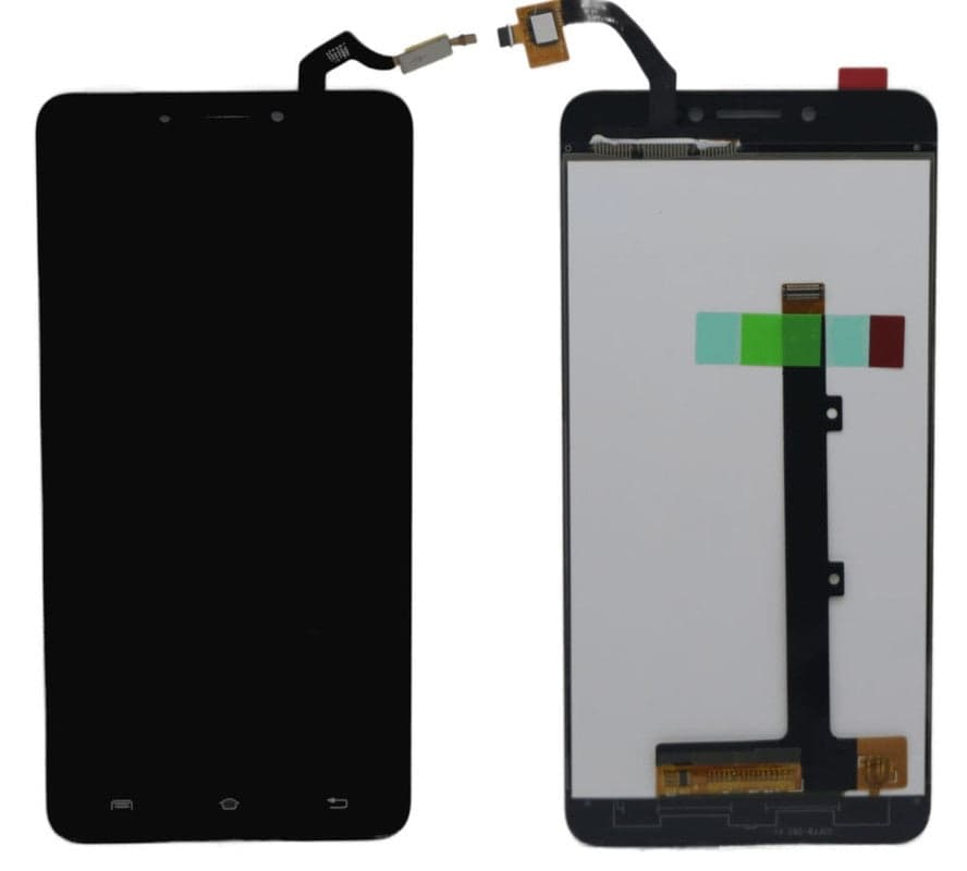 Lcd Display Folder Combo for MICROMAX BHARAT 5 PRO Black - image 1