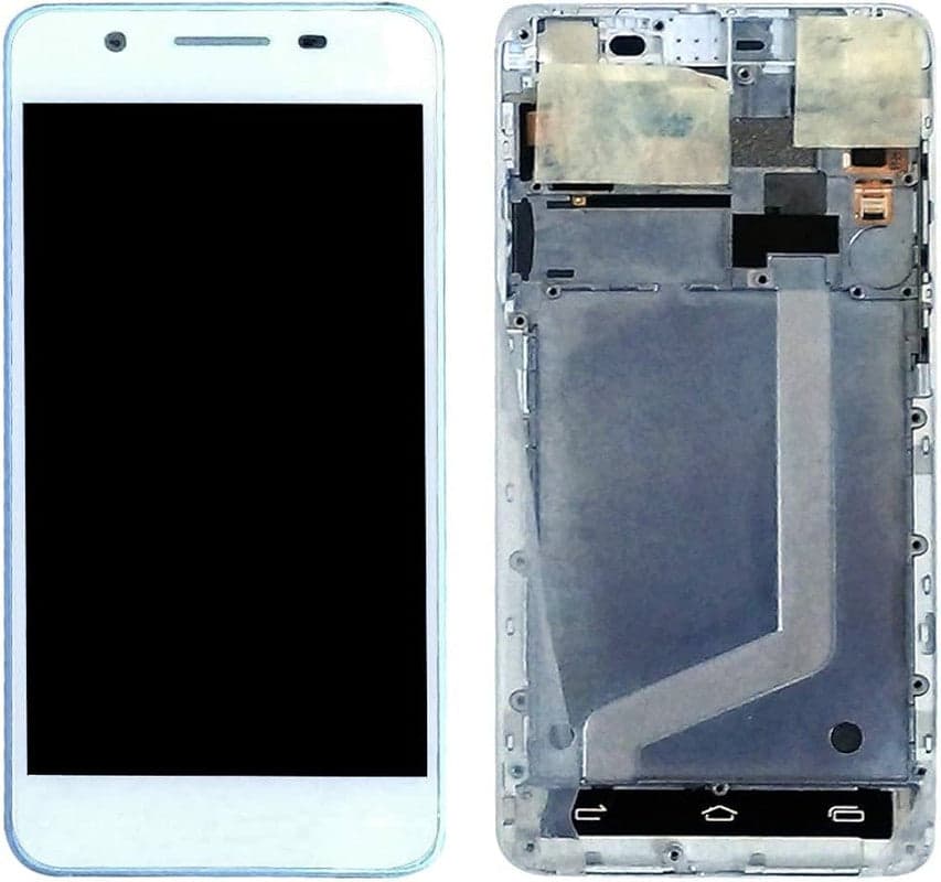 Lcd Display Folder Combo for MICROMAX E471 Black - image 1