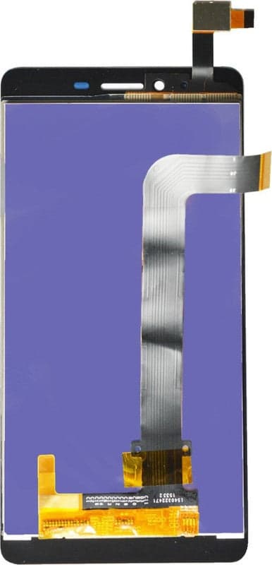 Lcd Display Folder Combo for MICROMAX E484 Black - image 1