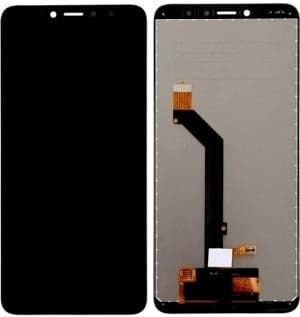 Lcd Display Folder Combo for MICROMAX Q370 Black - image 1
