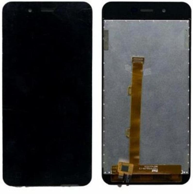 Lcd Display Folder Combo for MICROMAX Q380 Black - image 1