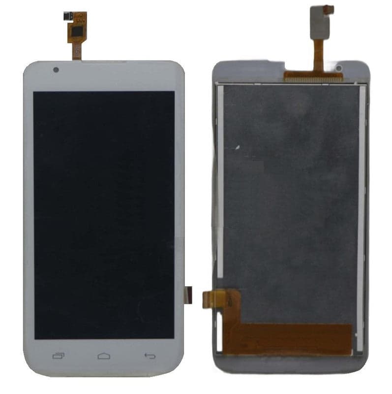 Lcd Display Folder Combo for MICROMAX Q383 Black - image 1