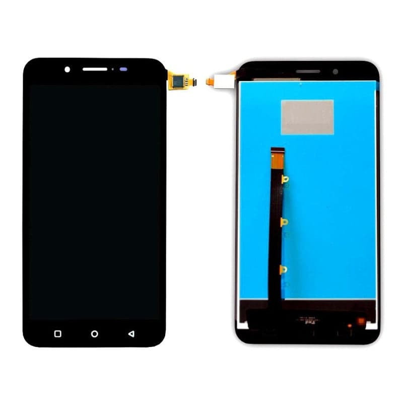 Lcd Display Folder Combo for MICROMAX Q391 Black - image 1