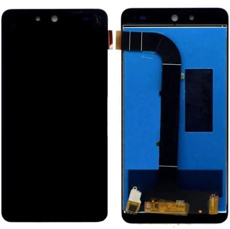 Lcd Display Folder Combo for MICROMAX Q392 Black - image 1