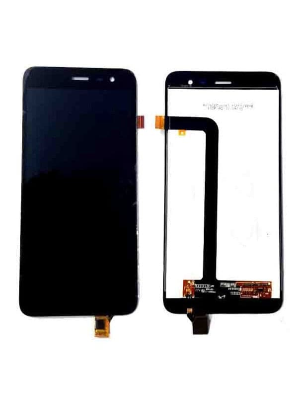 Lcd Display Folder Combo for MICROMAX Q395 Black - image 1