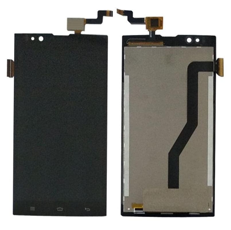 Lcd Display Folder Combo for MICROMAX Q414 Black - image 1