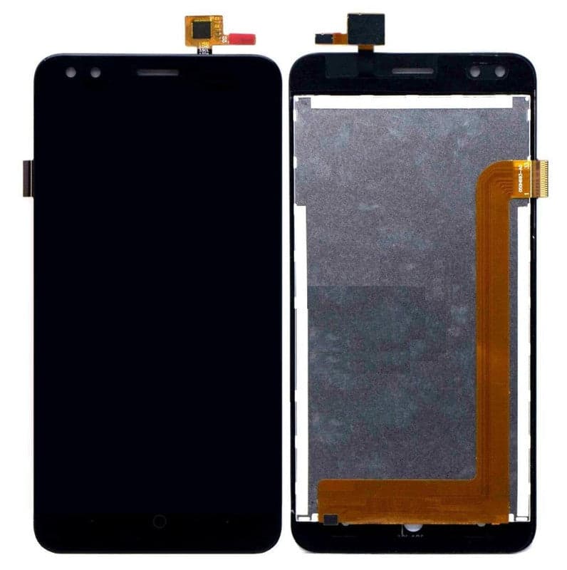 Lcd Display Folder Combo for MICROMAX Q440 PLUS Black - image 1